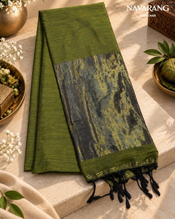 Khadi Jerry Saree – Elegant, Handcrafted & Timeless